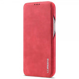 Lc.Imeeke iPhone 14 Plus Cover Flip Rød