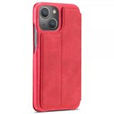 Lc.Imeeke iPhone 14 Plus Cover Flip Rød