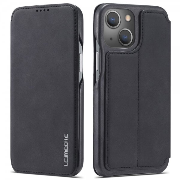 Lc.Imeeke iPhone 14 Plus Flip Cover Sort