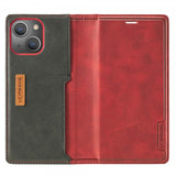 Lc.Imeeke iPhone 14 Plus Cover Kortlomme Yderside Rød
