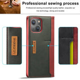 Lc.Imeeke iPhone 14 Plus Cover Kortlomme Yderside Rød