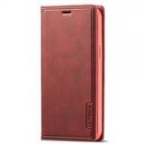 Lc.Imeeke iPhone 14 Plus Cover Kortlomme Yderside Rød