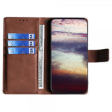 iPhone 14 Plus Cover Krokodillemønster Brun