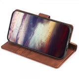 iPhone 14 Plus Cover Krokodillemønster Brun
