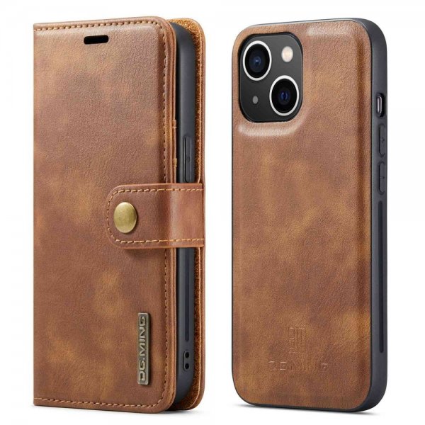 Dg.Ming iPhone 14 Plus Cover Aftageligt Cover Brun
