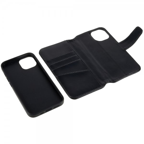 Nordic Covers iPhone 14 Plus Cover MagLeather Raven Black