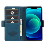 Lc.Imeeke iPhone 14 Plus Cover med Kortrum Blå