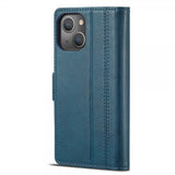 Lc.Imeeke iPhone 14 Plus Cover med Kortrum Blå
