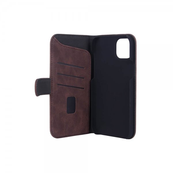 Gear iPhone 14 Plus Cover med Kortrum Brun