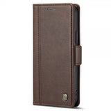 Lc.Imeeke iPhone 14 Plus Cover med Kortrum Brun