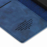 Lc.Imeeke iPhone 14 Plus Cover med Kortrum Flip Blå