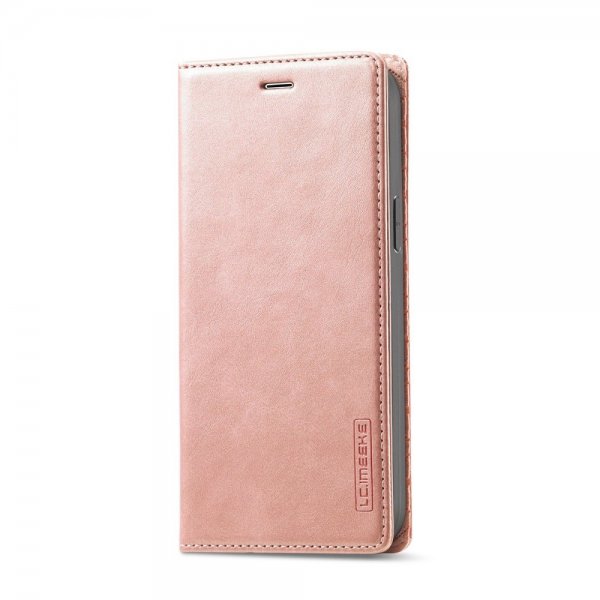 Lc.Imeeke iPhone 14 Plus Cover med Kortrum Flip Rosaguld