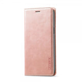 Lc.Imeeke iPhone 14 Plus Cover med Kortrum Flip Rosaguld
