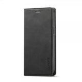 Lc.Imeeke iPhone 14 Plus Cover med Kortplads Flip Sort