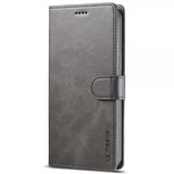 Lc.Imeeke iPhone 14 Plus Cover med Kortrum Stativfunktion Grå