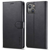 Lc.Imeeke iPhone 14 Plus Cover med Kortrum Standerfunktion Sort