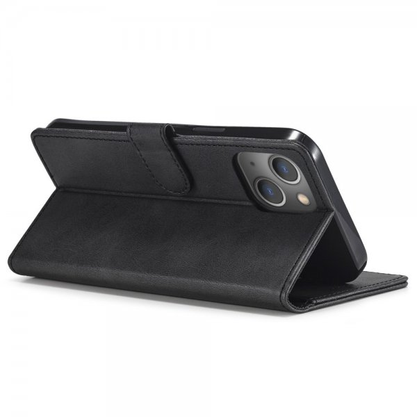 Lc.Imeeke iPhone 14 Plus Cover med Kortrum Standerfunktion Sort
