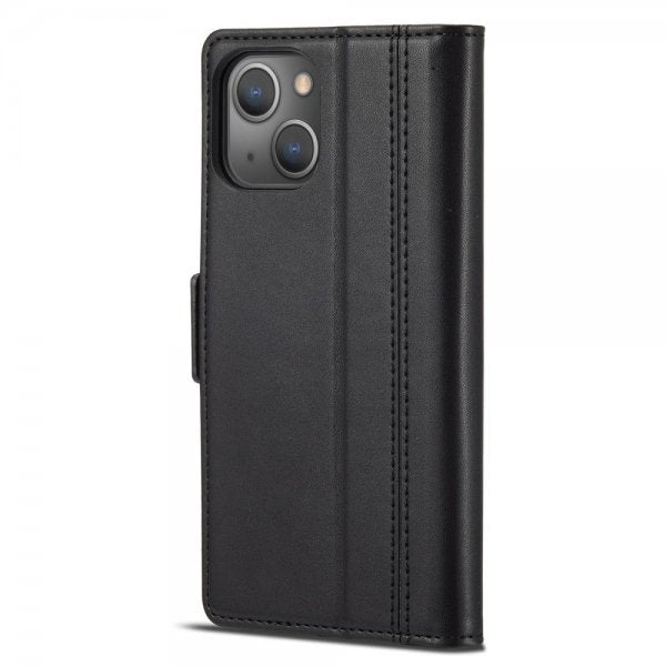 Lc.Imeeke iPhone 14 Plus Cover med Kortrum Sort
