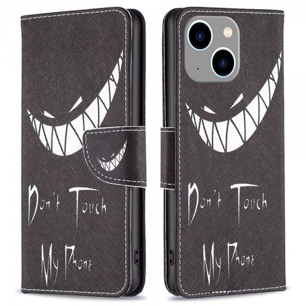 iPhone 14 Plus Cover Motiv Don't Touch My Phone