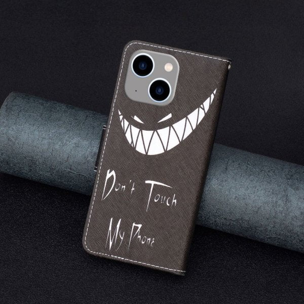 iPhone 14 Plus Cover Motiv Don't Touch My Phone