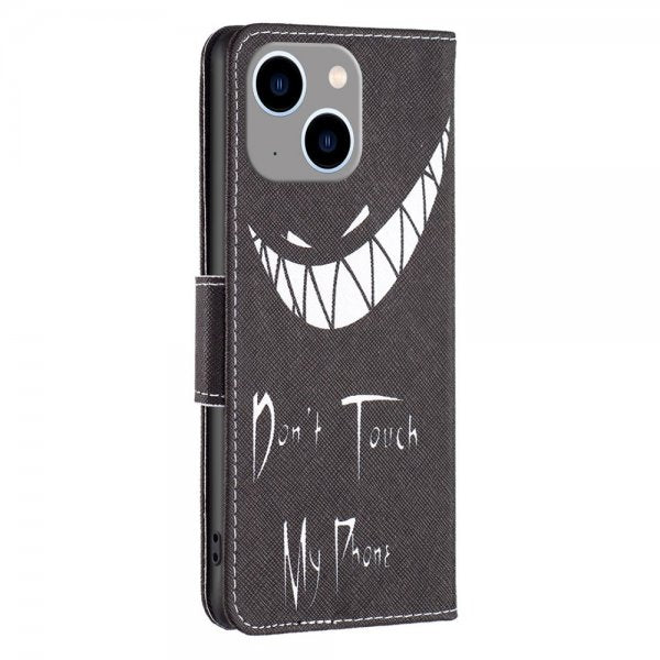 iPhone 14 Plus Cover Motiv Don't Touch My Phone