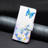 iPhone 14 Plus Cover Motiv Sommerfugle og Blomster