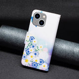 iPhone 14 Plus Cover Motiv Sommerfugle og Blomster