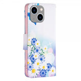 iPhone 14 Plus Cover Motiv Sommerfugle og Blomster