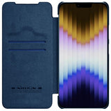 Nillkin iPhone 14 Plus Cover Qin Pro Series Blå