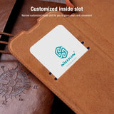 Nillkin iPhone 14 Plus Cover Qin Pro Series Brun