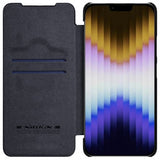 Nillkin iPhone 14 Plus Cover Qin Pro Series Sort