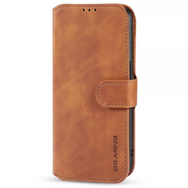 Dg.Ming iPhone 14 Plus Cover Retro Brun