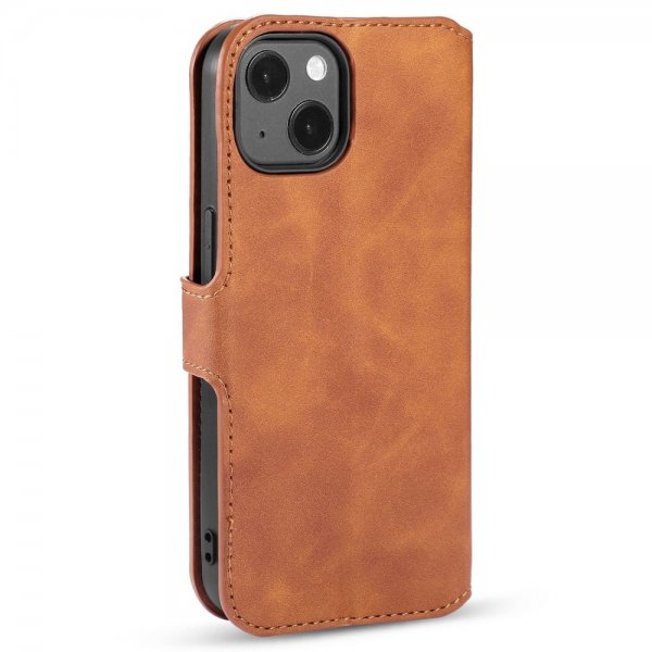 Dg.Ming iPhone 14 Plus Cover Retro Brun