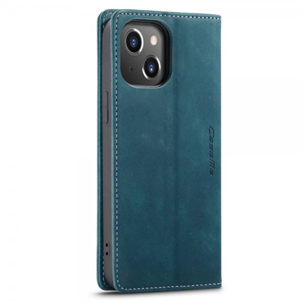 CaseMe iPhone 14 Plus Cover Retro Flip Petrol
