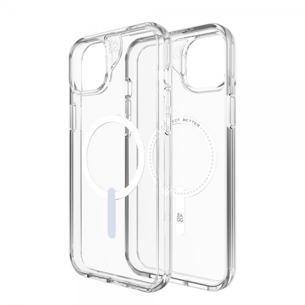 ZAGG iPhone 14 Plus/iPhone 15 Plus Cover Crystal Palace Snap Clear
