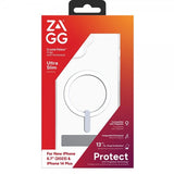 ZAGG iPhone 14 Plus/iPhone 15 Plus Cover Crystal Palace Snap Kickstand Clear