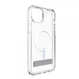 ZAGG iPhone 14 Plus/iPhone 15 Plus Cover Crystal Palace Snap Kickstand Clear
