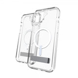 ZAGG iPhone 14 Plus/iPhone 15 Plus Cover Crystal Palace Snap Kickstand Clear