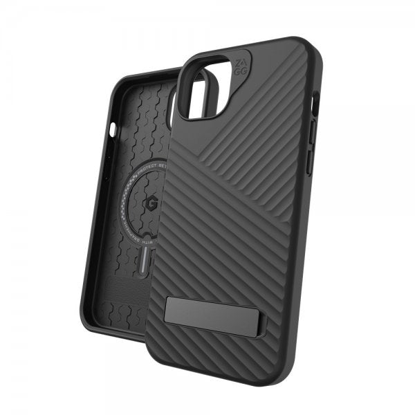 ZAGG iPhone 14 Plus/iPhone 15 Plus Cover Denali Snap Kickstand Sort