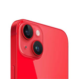 iPhone 14 Plus Kameralinse med Ram - Rød