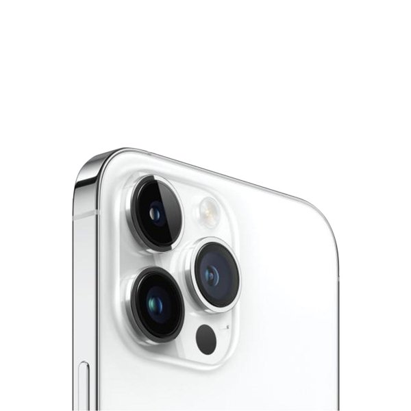 iPhone 14 Plus Kameralinse med Ramme - Sølv