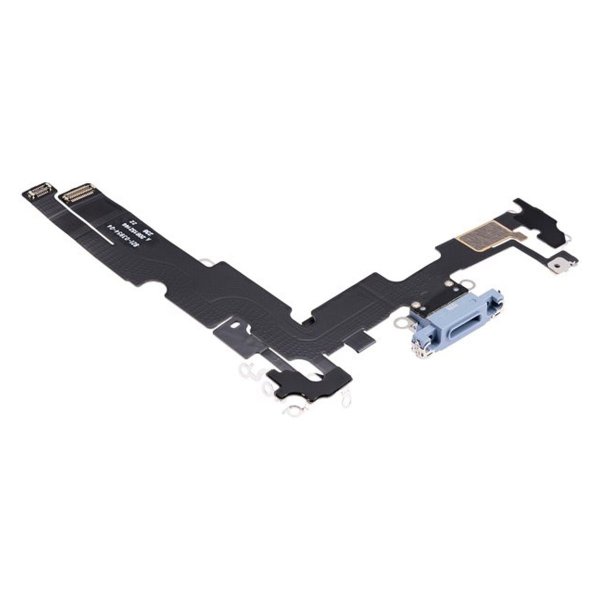 iPhone 14 Plus Ladeport med Flexkabel Original - Blå