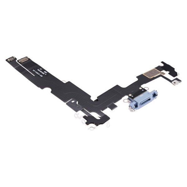 iPhone 14 Plus Ladeport med Flexkabel Original - Blå
