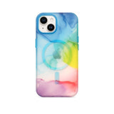 iPhone 14 Plus Cover Mønster Abstrakt Flerfarvet