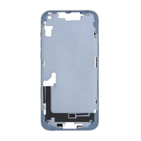 iPhone 14 Plus Midterramme med smådele OEM - Blå