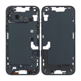 iPhone 14 Plus Mellemramme med smådele OEM - Sort