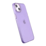 iPhone 14 Plus Cover Kamerakant Mat Lilla