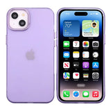 iPhone 14 Plus Cover Kamerakant Mat Lilla