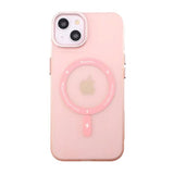 iPhone 14 Plus Cover Kamerakant MagSafe Rosa