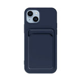 iPhone 14 Plus Cover Kortholder Blå